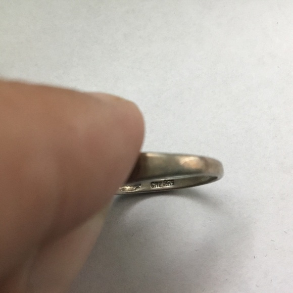 Beautiful Sterling Silver & Pink Topaz Ring - Picture 3 of 3